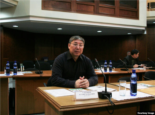 “The collapse of the empire is obvious,” says Arslang Sandzhiyev, who chaired a congress of the Kalmyk people in October.