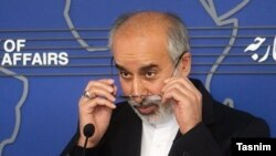 ناصر کنعانی سخنگوی وزارت خارجه جمهوری اسلامی ایران
