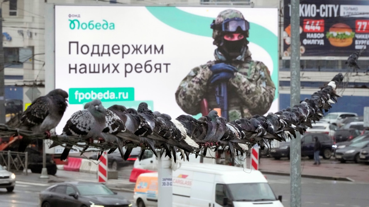 In Brazen Act Of Dissent, Billboards In Three Russian Cities Pop Up  Carrying Anti-War Messages