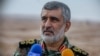 Amirali Hajizadeh, head of the Islamic Revolutionary Guards Corps' aerospace force (file photo)