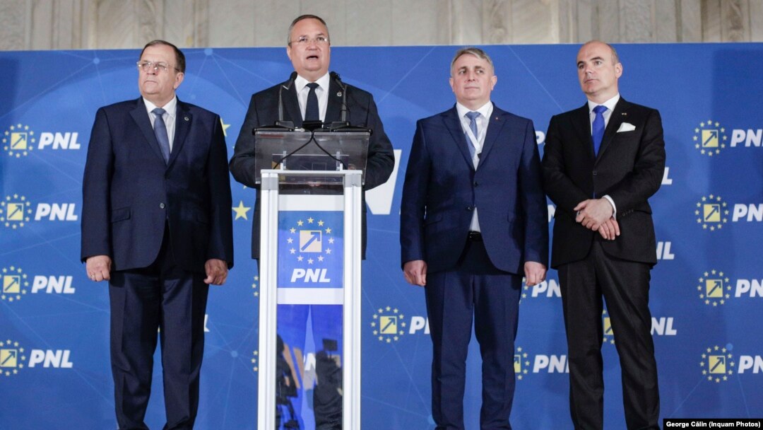 Congresul PNL la care Nicolae Ciucă a fost ales președinte al partidului, iar Lucian Bode secretar general.
