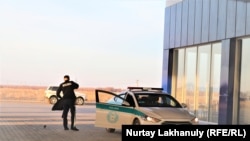 Патрульная машина полиции Казахстана. Иллюстративное фото