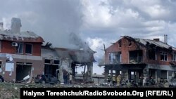 Внаслідок попереднього ракетного обстрілу у Львові, який стався 18 квітня, семеро людей загинули. Фото архівне