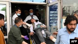 یک زخمی حملات بر مکتب عبدالرحیم شهید در غرب کابل