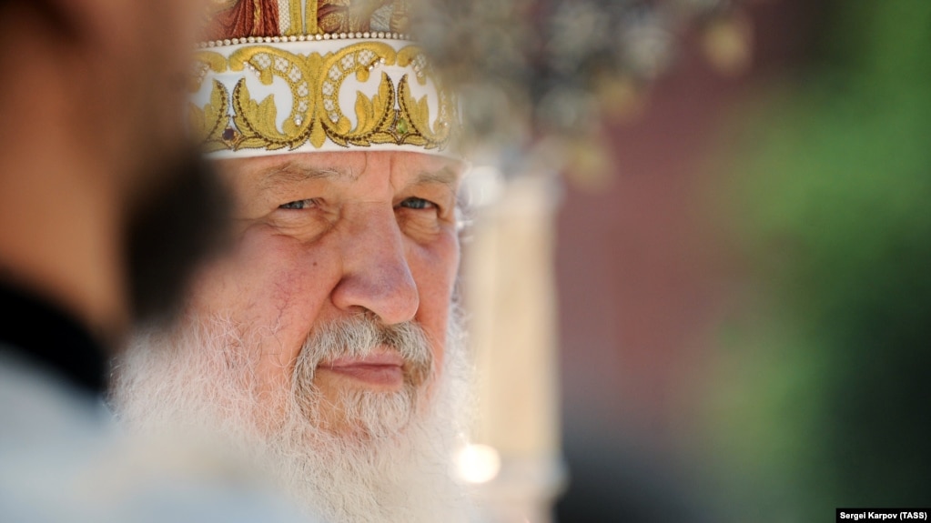 Глава РПЦ Кирил активно висловлюється на підтримку політики президента Росії Володимира Путіна, в тому числі, у питанні війни в Україні