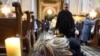 A Roman Catholic woman kisses a crucifix during the Holy Saturday service at the Cathedral of the Assumption of the Blessed Virgin in the western Ukrainian city of Lviv on April 16.&nbsp;Ukraine&#39;s Catholic worshipers celebrate Easter a week before the country&#39;s Orthodox majority.