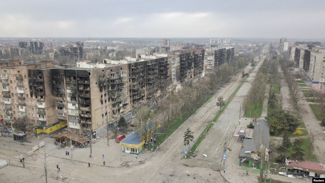 Мариуполь шаары, Украина. 