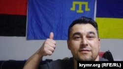Кримськотатарський активіст, боєць територіальної оборони Збройних сил України Ісмаїл Рамазанов, квітень 2022 року