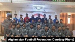  په بغلان کې د فوټبال لوبڅارانو د ورکشاپ انځور 