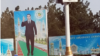 Türkmenbaşynyň desgalarynda prezidentiň portretini we şygaryny asmak işleri batlandy