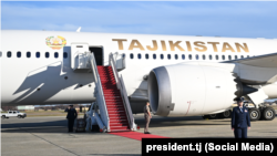 Ҳавопаймои раисҷумҳури Тоҷикистон. Акс аз бойгонӣ