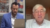 United States - interview with Leon Aron, senior fellow at American Enterprise Institute - screen grab
