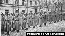 Перша сотня полку Січових стрільців у Києві, початок 1918 року