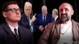 Арцём Брухан, Дональд Трамп, Аляксандар Лукашэнка, Уладзімір Пуцін, Аляксандар Кныровіч, каляж