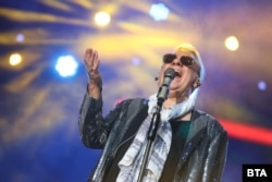  По време на концерта 