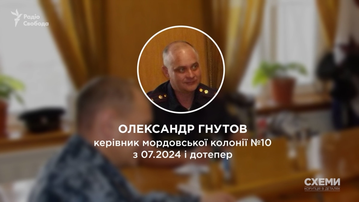 Олександр Гнутов – колонії №10 у Мордовії в Росії