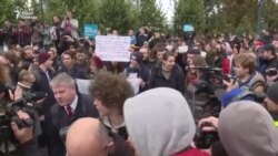 Около тысячи сторонников Навального вышли на акцию в Москве