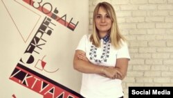 Старшыня Аб’яднаньня беларускіх студэнтаў «Брацтва арганізатараў студэнцкага самакіраваньня» Крысьціна Мурашова