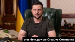  უკრაინის პრეზიდენტი ვოლოდიმირ ზელენსკი. 30 აგვისტო, 2022 წელი