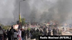 Protests demanding the resignation of Law Minister Zahid Hamid had grown increasingly violent in recent days.