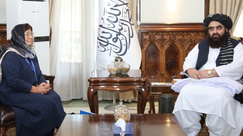 رئیس دفتر یوناما در کابل با امیرخان متقی دیدار کرد