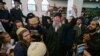 Hasidic Jewish pilgrims celebrate Rosh Hashanah, the Jewish New Year, in Uman, Ukraine on September 25. 