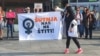 Protest protiv femicida u Banjaluci, BiH, 14. oktobar 2022.