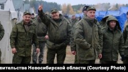 Мобилизованные в Новосибирске (архивное фото)