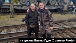 Aleksandr Koltun (right) died days after being mobilized. His family still hasn't received any explanation about the circumstances surrounding his death.