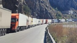 Ermənistandan olan yüzlərlə yük maşını Rusiya sərhədində problemlə üzləşib