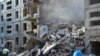 Bloc de locuințe distrus de rachetele rusești în Zaporojie, 9 octombrie 2022