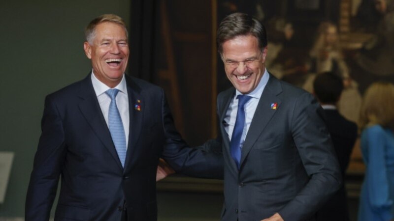 Competiția la șefia NATO: Ce au discutat Iohannis și Rutte?