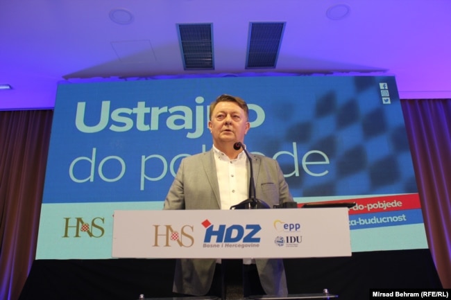 Zdenko Ćosić, zamjenik predsjednika HDZ-a; 2. oktobra 2022.