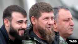 Khamzat Kadyrov and Ramzan Kadyrov 