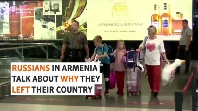 Russians In Armenia Talk About Why They Left Their Country