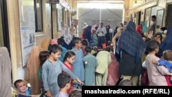 شماری از پناهجویان افغان در زندان کراچی پاکستان 