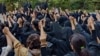 تجمع اعتراضی دانشجویان دانشگاه الزهرای تهران در پاییز ۱۴۰۱ که در پی جان باختن مهسا امینی در بازداشت گشت ارشاد به اعتراضاتی گسترده و بی‌سابقه در سراسر کشور منجر شد