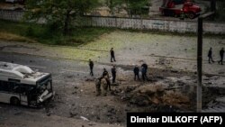 Пасьля расейскага ракетнага ўдару па Дняпры. Архіўнае фота