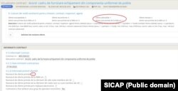 Procedura publică de pe SICAP, platforma electronică de licitații din România, demonstrează că la licitația pentru costume, în valoare de 130 de milioane de lei, a participat doar Monica Design, nu „3-4” ofertanți, cum susține administratorul societății.