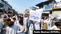 په تېر شاوخوا یو کال کې په سوات کې د ناامنۍ ضد پراخې مظاهرې شوي دي ـ پخوانی انځور