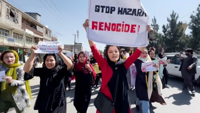 Women Demand Their Rights After Deadly Bombing In Kabul