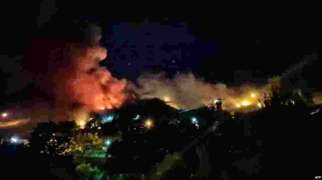 On October 15, several videos emerged showing flames billowing above the prison, in the northwest of Tehran. Apparent gunfire and explosions can be heard in some of the amateur footage.&nbsp; The blaze came amid deadly unrest across Iran following the death of Mahsa Amini in September. Amini, 22, died after being detained by Iran&#39;s morality police for allegedly not wearing her Islamic head scarf, or hijab, properly.&nbsp; &nbsp;