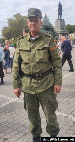 Сергей Еременко сообщил, что «опять уехал по мобилизации», фото из Севастополя