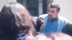 Angry Female Students Drive Iranian Government Official From Their School