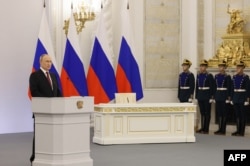 Ruski predsjednik Vladimir Putin tokom govora u Kremlju