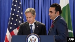 آرشیف - وزرای خارجه ایالات متحده امریکا و پاکستان