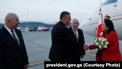 საქართველოს პრეზიდენტი სალომე ზურაბიშვილი რუმინეთში