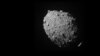 Asteroidul Dimorphos văzut de sonda spațială DART cu 11 secunde înainte de impact, de la o distanță de 68 de kilometri, pe 26 septembrie 2022.