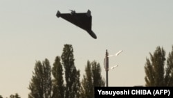 Ռուսական զինուժի անօդաչու թռչող սարք Ուկրաինայի երկնքում, արխիվ