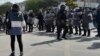 Police in Ardebil on October 15.